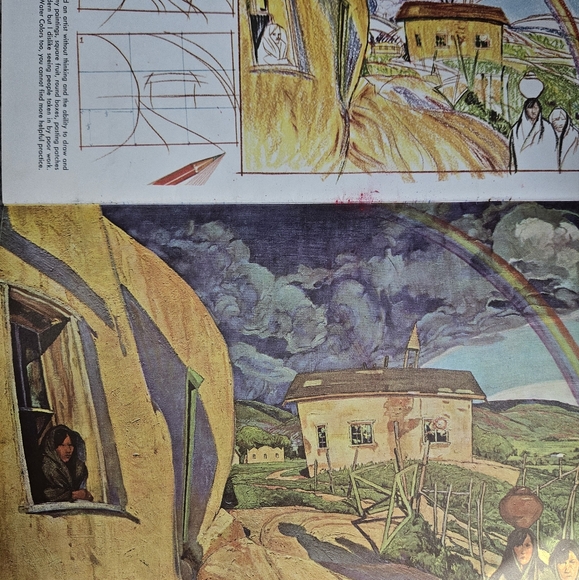 How to Draw With Pastels by Walter Foster Art Instruction Drawing Book #6 VTG - Picture 10 of 16